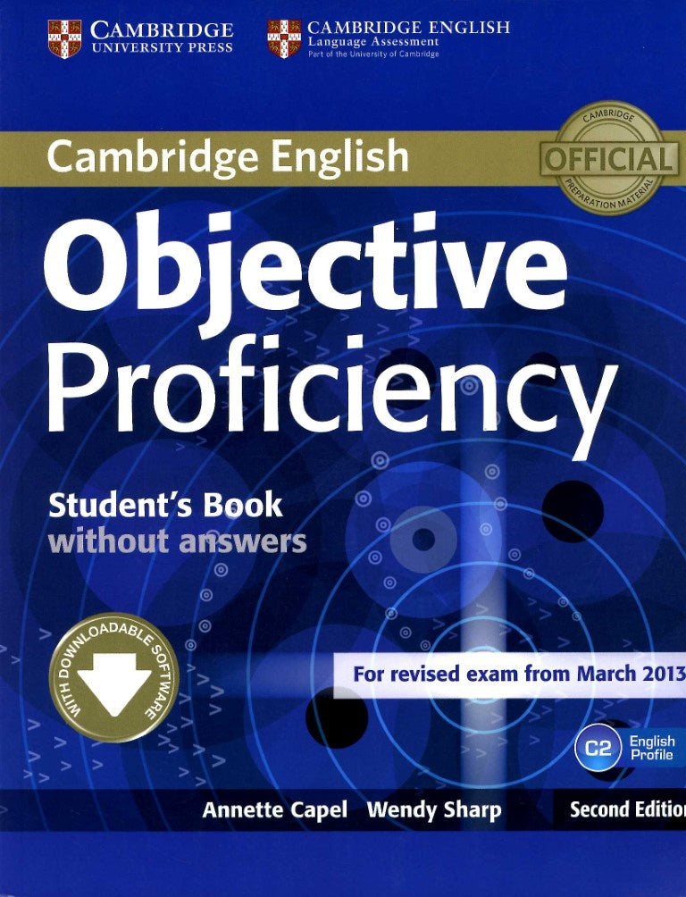 OBJECTIVE PROFICIENCY SECOND ED SB WO KEY..