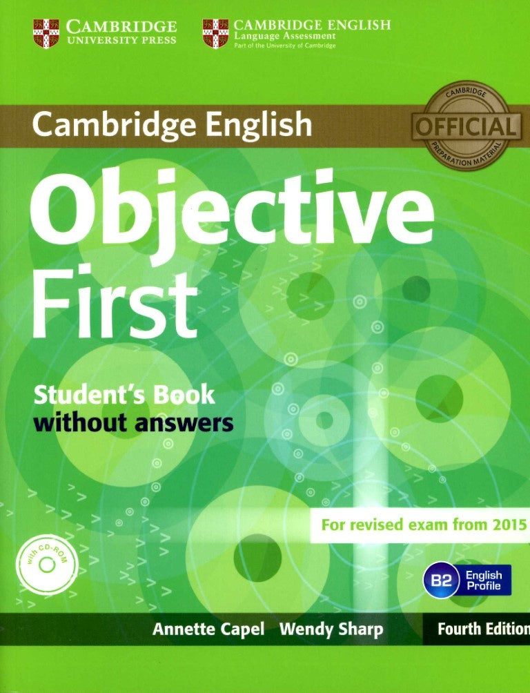 Objetive first  | Annette  Capel