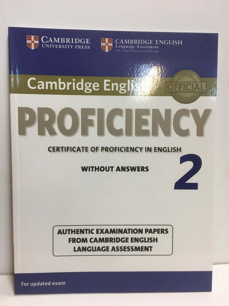 CAMBRIDGE ENGLISH PROFICIENCY 2..