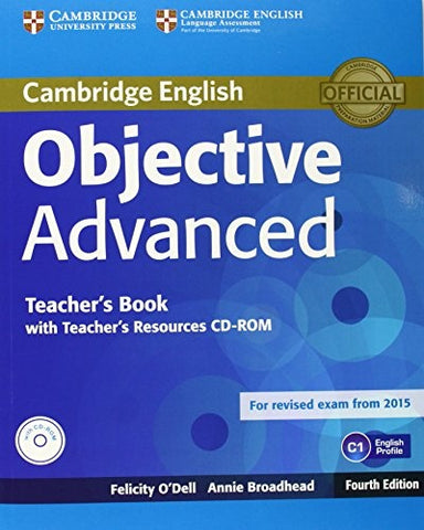 Objective Advanced Teacher's Book with Teacher's Resources CD-ROM