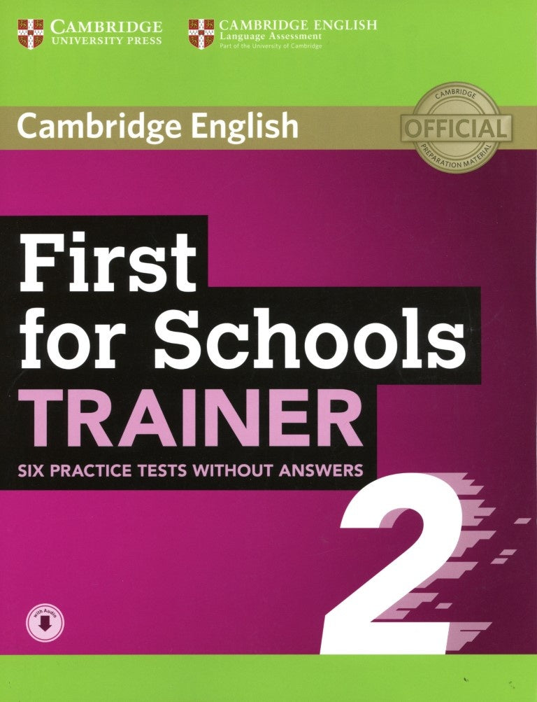FIRST FOR SCHOOLS TRAINER 2..
