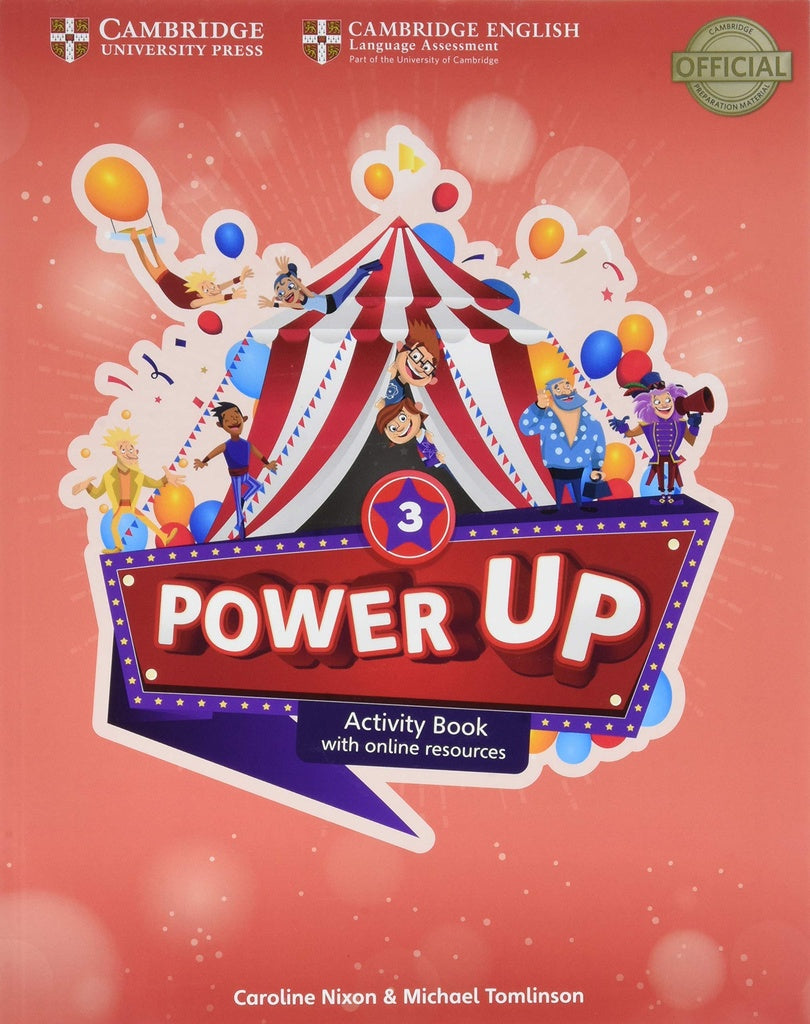 POWER UP LEVEL 3 ACTIVITY BOOK WITH ONLINE RESOURCES..