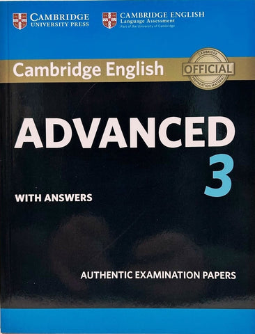 Cambridge English Advanced 3 Student's Book with Answers