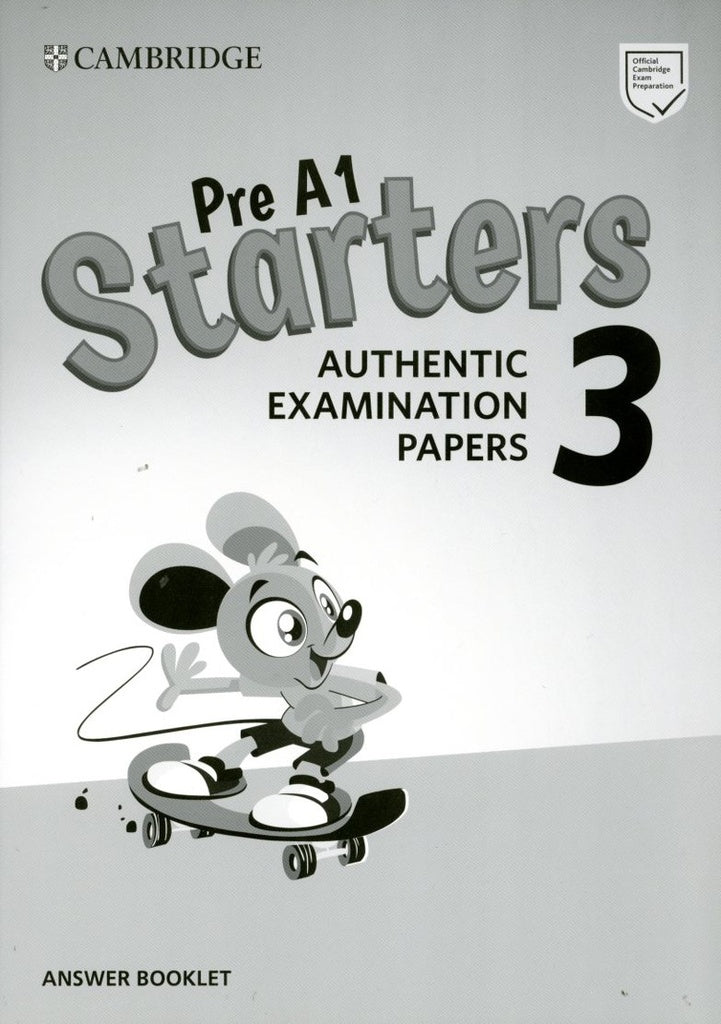 Pre A1 Starters 3 Answer Booklet