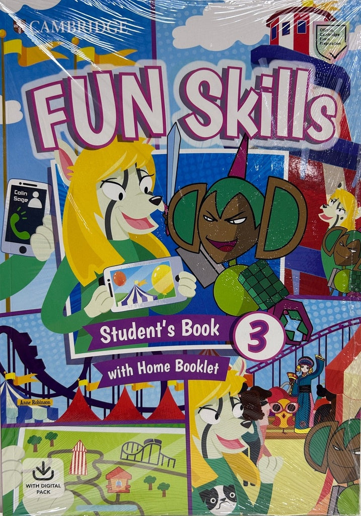 FUN SKILLS 3  Students Book with Home Booklet and Online Activities
