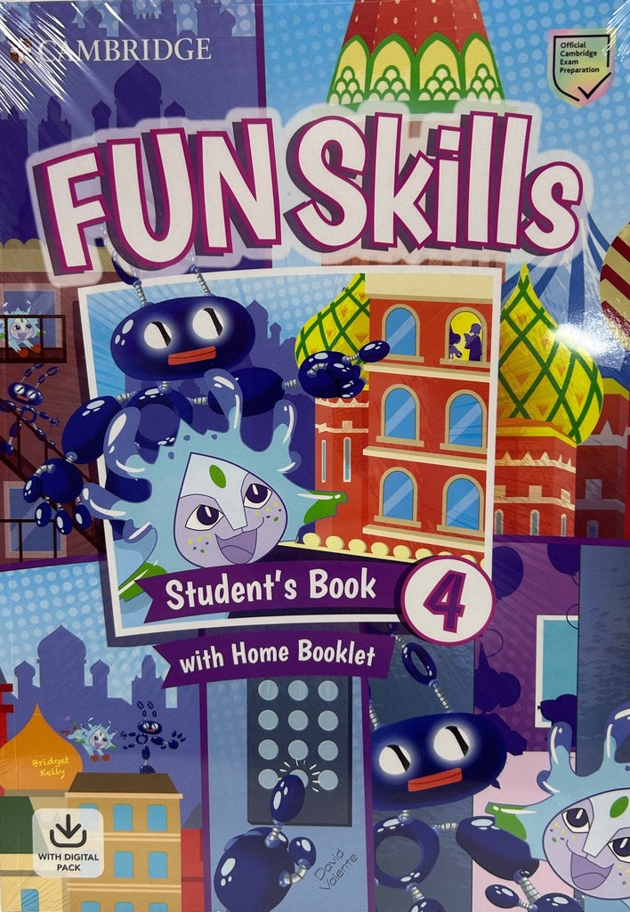 FUN SKILLS 4  Students Book with Home Booklet and Online Activities