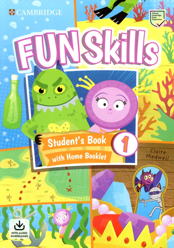 Fun Skills Level 1 Student's Book with Home Booklet and Downloadable Audio