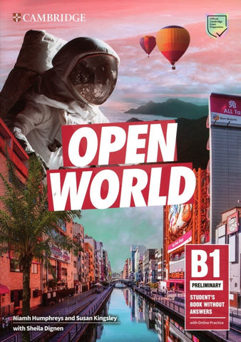 OPEN WORLD B1 -   Student's with Online Practice *Rev 2020*