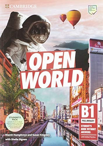 OPEN WORLD B1 PACK STUDENT´S BOOK + WORKBOOK WITHOUT KEY..