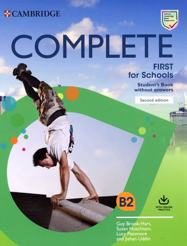 COMPLETE FIRST FOR SCHOOLS SB W/O ANSWERS  WITH ONLINE PRACTICE..