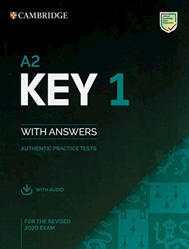 CAMBRIDGE A2 KEY 1 - Student`s w/key w/audio*Rev.exam 2020*