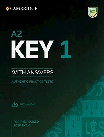 CAMBRIDGE A2 KEY 1 - Student`s w/key w/audio*Rev.exam 2020*
