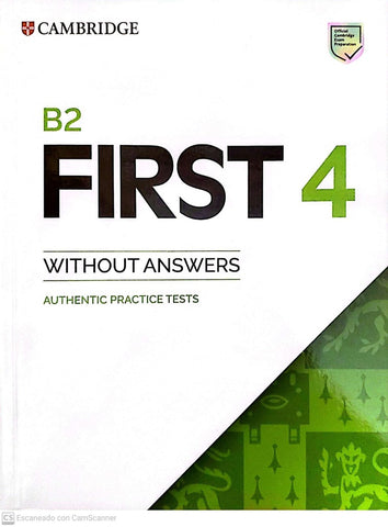 B2 First 4 Student's Book without Answers