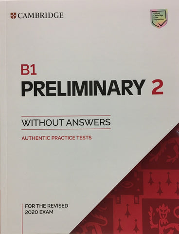B1 PRELIMINARY   2  SB wo/answers