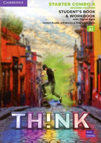 Think 2nd Ed Student´s Book and Workbook wirth Digital Pack Combo Starter A