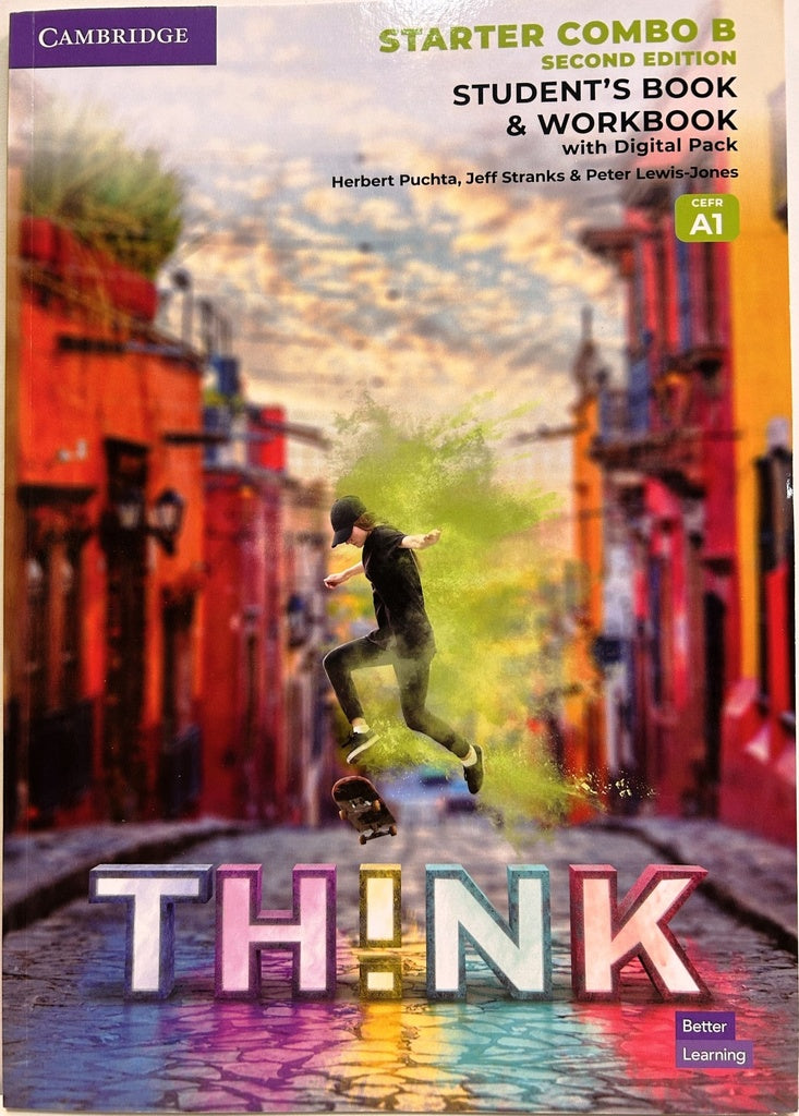 Think 2nd Ed Student´s Book and Workbook wirth Digital Pack Combo Starter B