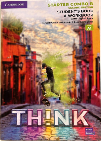 Think 2nd Ed Student´s Book and Workbook wirth Digital Pack Combo Starter B