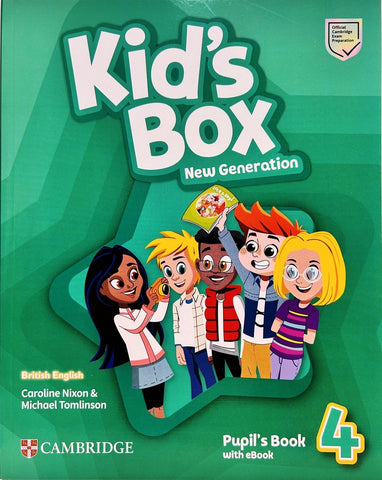KID'S BOX NEW GENERATION LEVEL 4 PUPIL'S BOOK WITH EBOOK BRITISH ENGLISH..