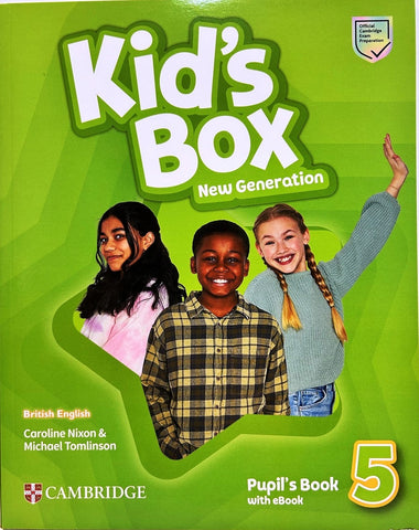 KID'S BOX NEW GENERATION LEVEL 5 PUPIL'S BOOK WITH EBOOK BRITISH ENGLISH..