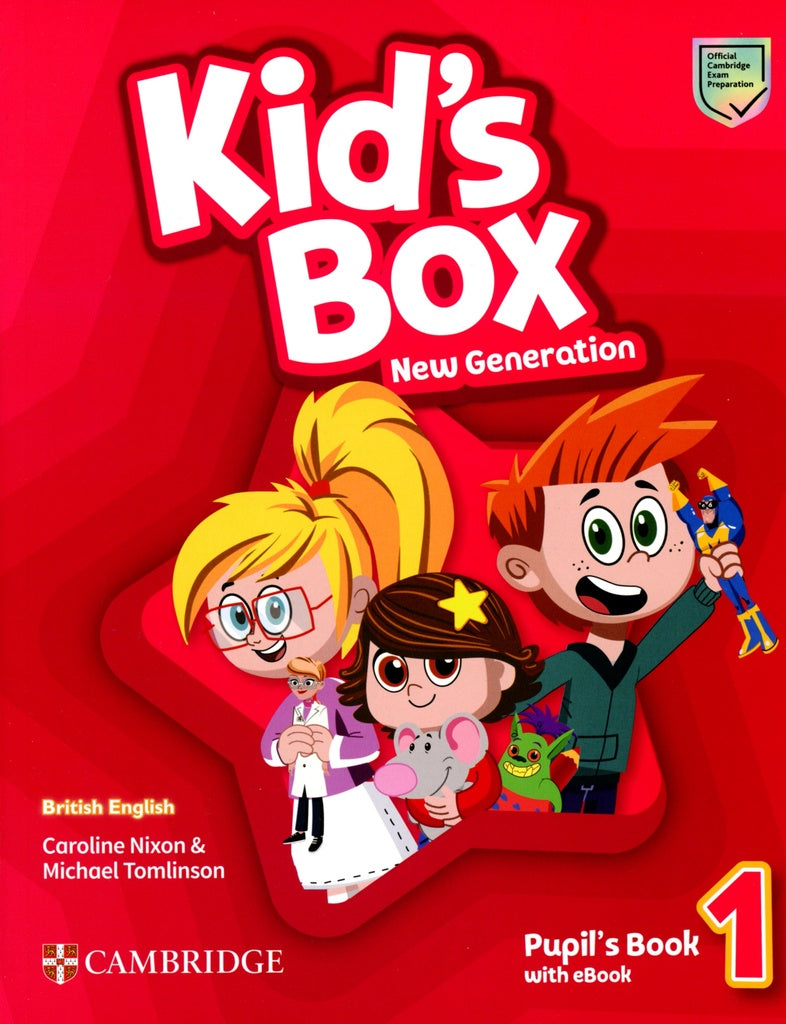 KID'S BOX NEW GENERATION LEVEL 1 PUPIL'S BOOK WITH EBOOK BRITISH ENGLISH..