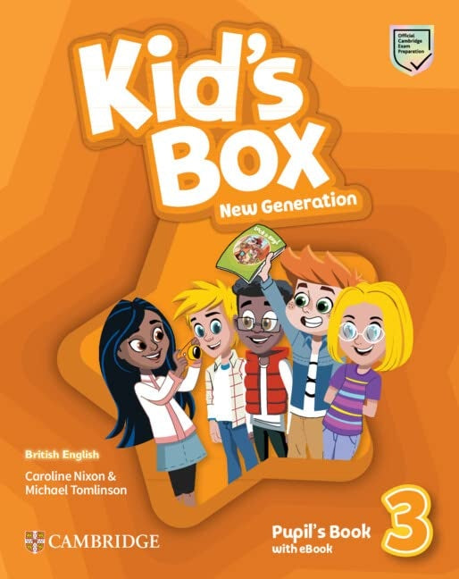 KID'S BOX NEW GENERATION LEVEL 3 PUPIL'S BOOK BRITISH ENGLISH..