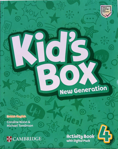 KID'S BOX NEW GENERATION LEVEL 4 ACTIVITY BOOK..