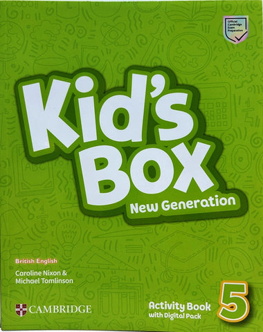 KID'S BOX NEW GENERATION LEVEL 5 ACTIVITY BOOK..