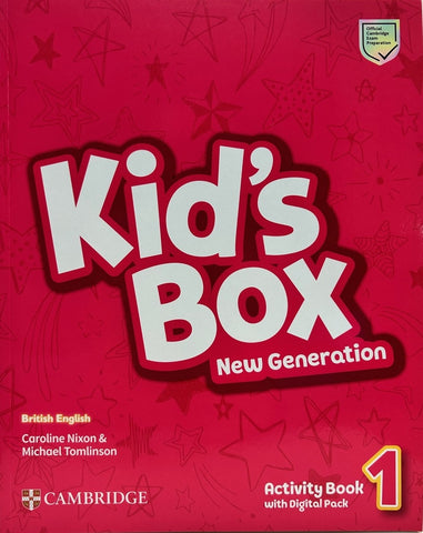 KID'S BOX NEW GENERATION LEVEL 1 ACTIVITY BOOK..