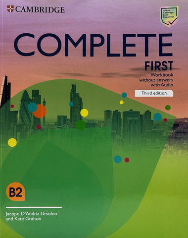 Complete First Workbook without Answers with Audio 3rd Edition