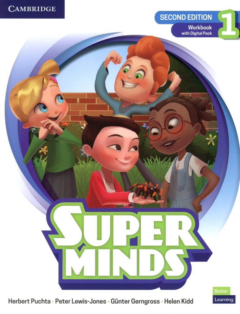 Super Minds 2nd Ed Workbook w Digital Pack Level 1
