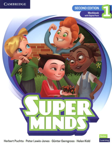 Super Minds 2nd Ed Workbook w Digital Pack Level 1