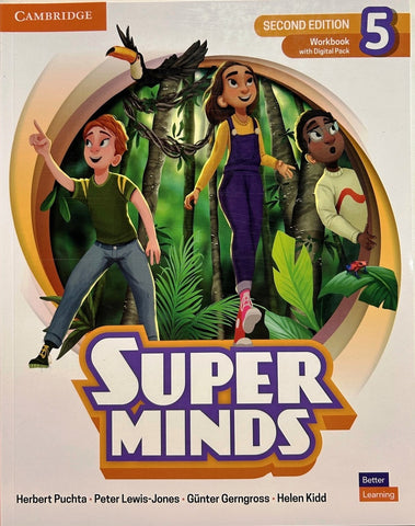 SUPER MINDS 2ND ED WORKBOOK W DIGITAL PACK LEVEL 5..