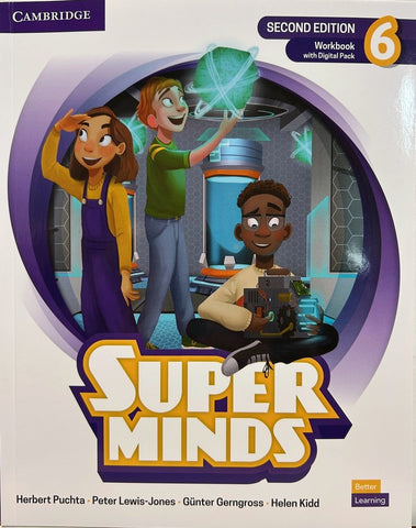 Super Minds 2nd Ed Workbook w Digital Pack Level 6