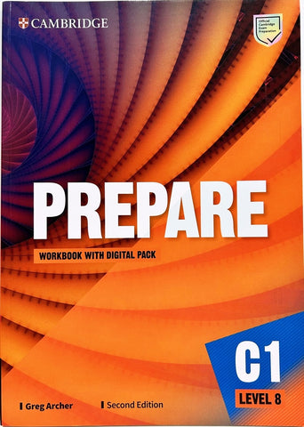 PREPARE 2ND ED WB w Digital Pack  Level 8