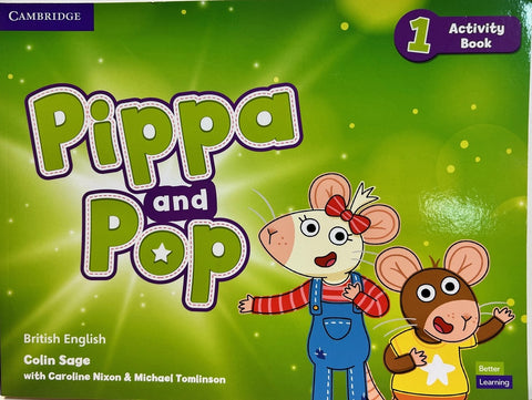 BE  PIPPA AND POP 1 ACTIVITY BOOK