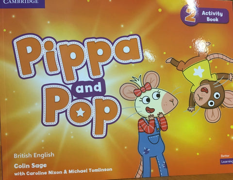 BE  PIPPA AND POP 2 ACTIVITY BOOK..