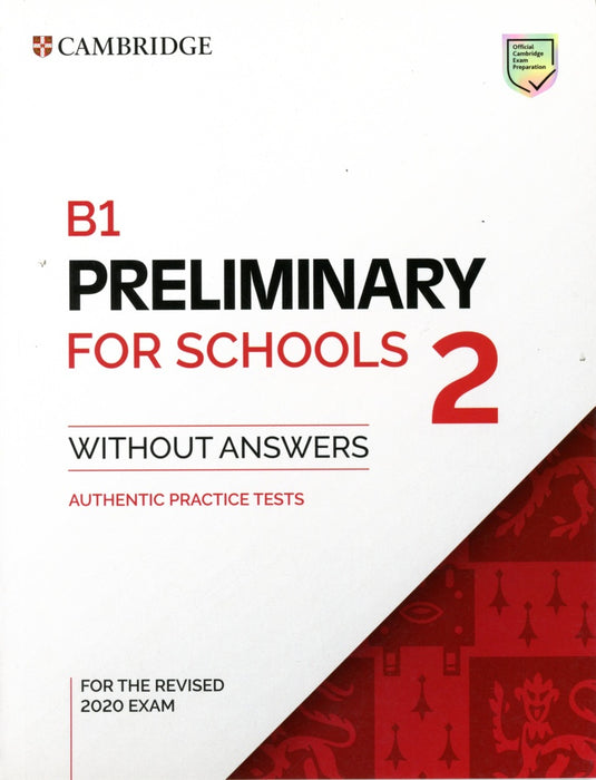 B1 PRELIMINARY FOR SCHOOL 2 SB WITHOUT ANSWERS | VACIO