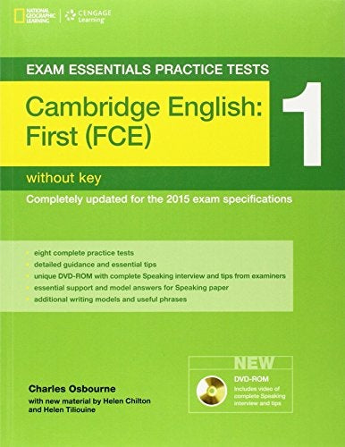 CAMBRIDGE ENGLISH FIRST FCE 1 WITHOUT KEY