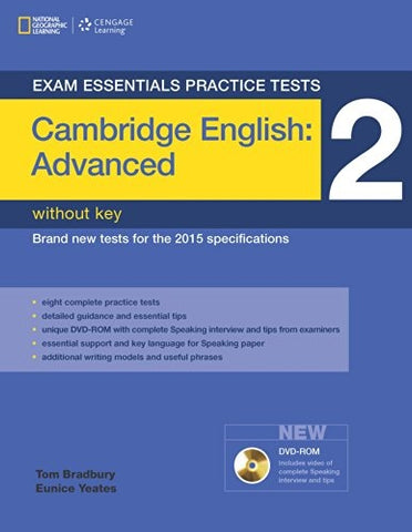 EXAM ESSENTIALS CAMBRIDGE ADVANCED PRACTICE TEST 2 WITHOUT KEY..