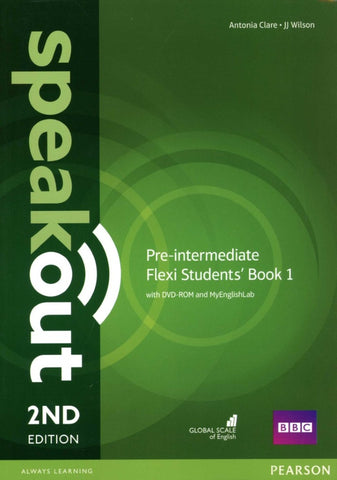 Speakout 2/E Pre-Intermediate Flexi 1 Students' Pack & MEL