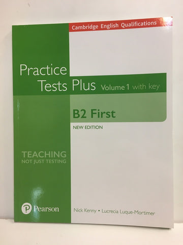 PRACTICE TEST PLUS B2 FIRST VOL. W. KEY..