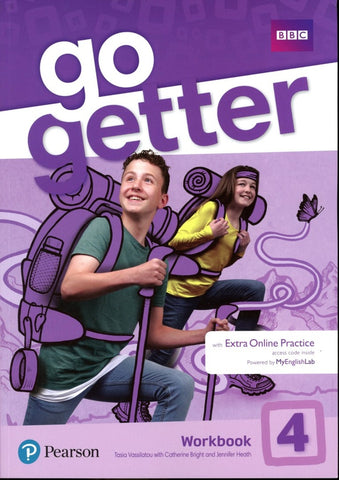 GO GETTER 4 WORKBOOK WITH MY ENGLISH LAB..