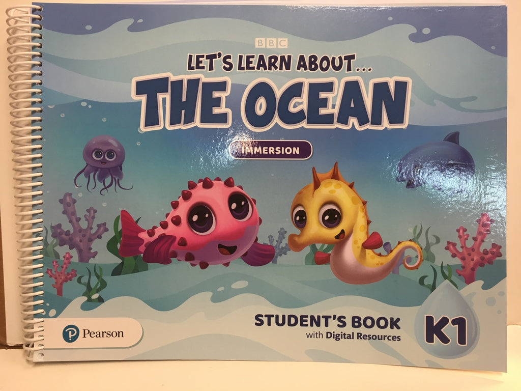LET'S LEARN ABOUT THE OCEAN IMMERSION K1 STUDENT'S BOOK..