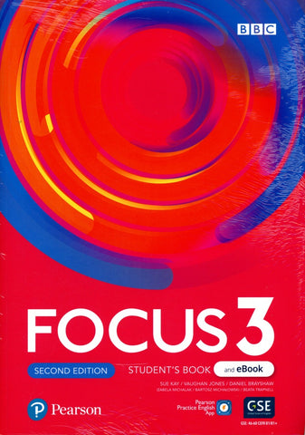 FOCUS 3 SECOND EDITION LEVEL  STUDENT´S BOOK..
