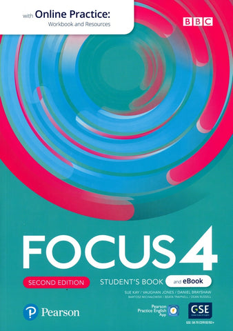 FOCUS 2ED LEVEL 4 STUDENT'S BOOK & EBOOK WITH ONLINE PRACTICE..