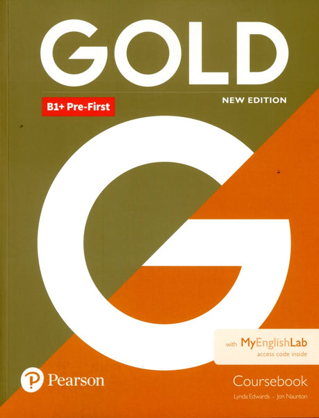 GOLD B1+ PRE FIRST COURSEBOOK W/ONLINE PRACTICE AND INTERACTIVE EBOOK..