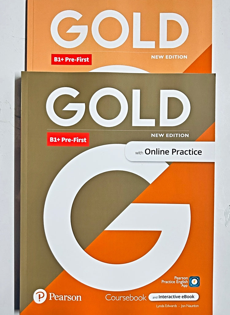 PACK GOLD PRE FIRST B1+ NEW EDITION STUDENT'S BOOK & EB WITH OP+ WORKBOOK..