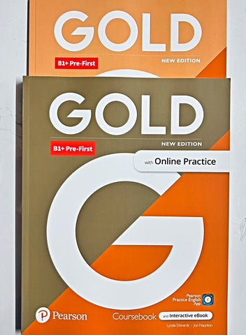 PACK GOLD PRE FIRST B1+ NEW EDITION STUDENT'S BOOK & EB WITH OP+ WORKBOOK..
