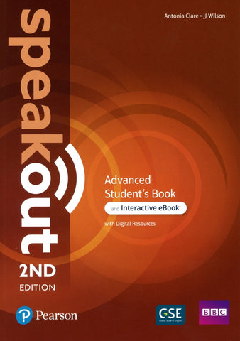 SPEAKOUT 2ED ADVANCED STUDENTS BOOK & INTERACTIVE EBOOK WITH DIGITAL RESOURCES ACCESS CODE