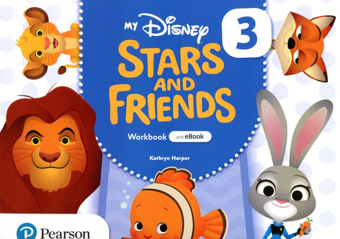 MY DISNEY STARS AND FRIENDS 3 WORKBOOK WITH EB..